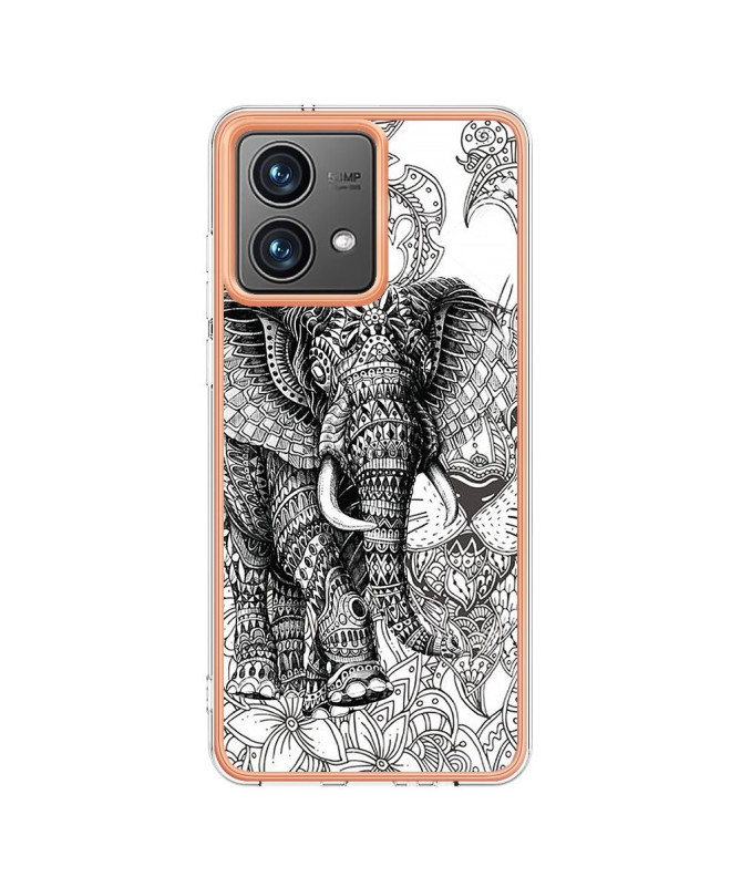 Coque Moto G84 5G Mandala Éléphant