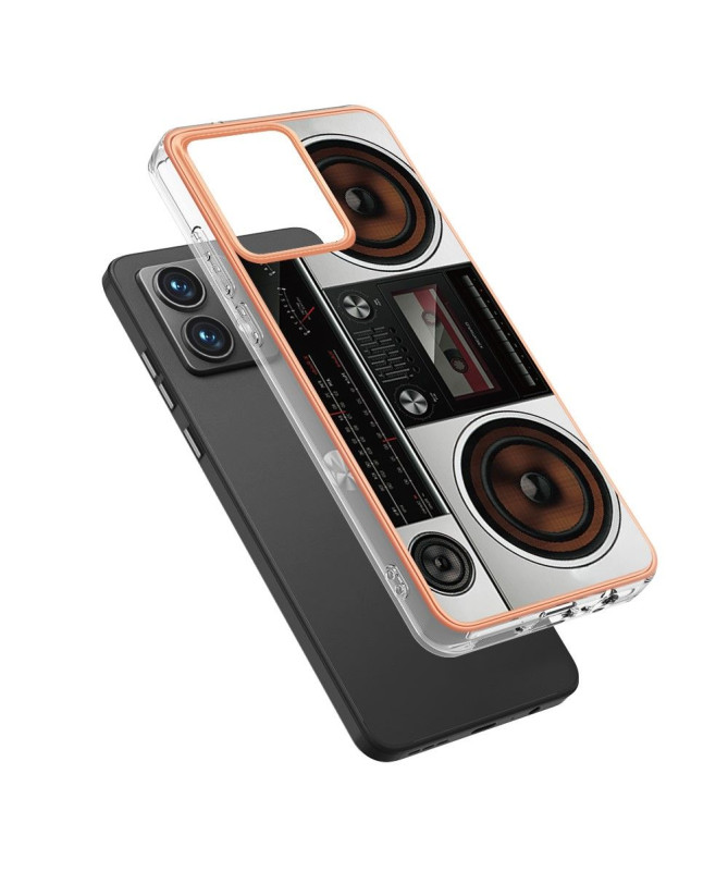 Coque Moto G84 5G Rétro Sound