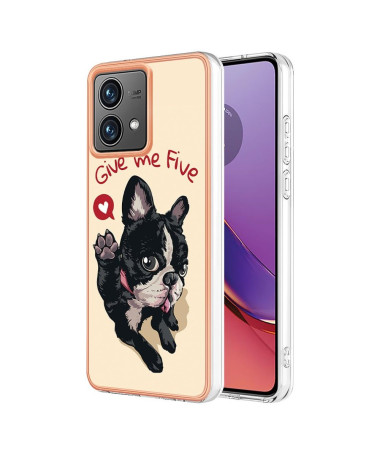 Coque Moto G84 5G Give Me Five Dog