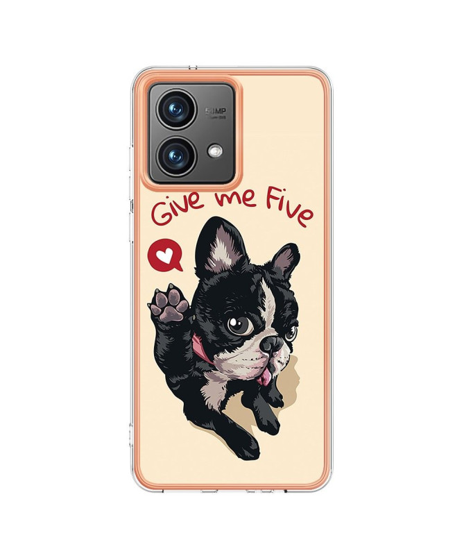 Coque Moto G84 5G Give Me Five Dog