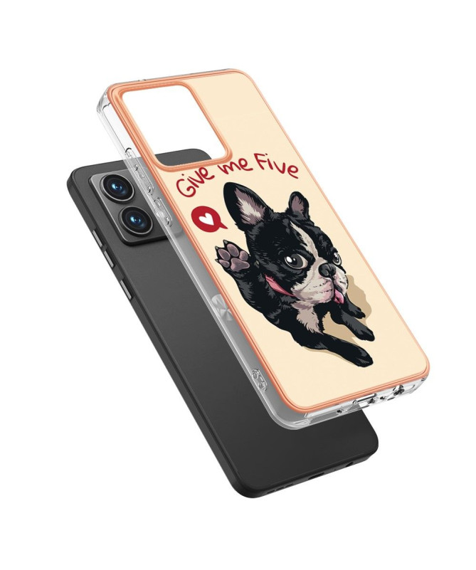 Coque Moto G84 5G Give Me Five Dog