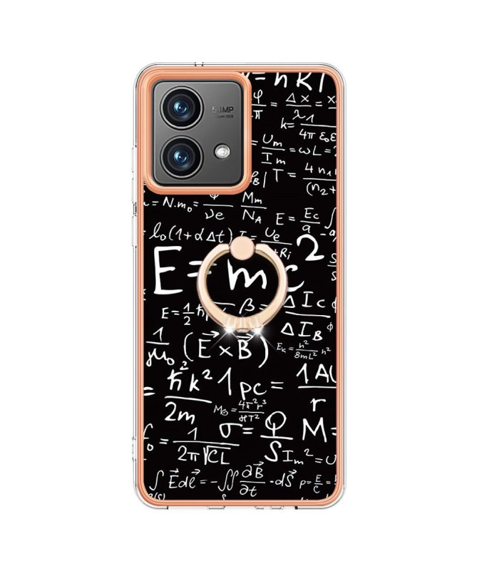 Coque Moto G84 5G Genius Math avec Support Anneau