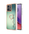 Coque Moto G84 5G avec Anneau Support Garder le sourire