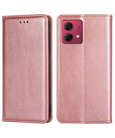 Flip cover Moto G84 5G PURE simili cuir