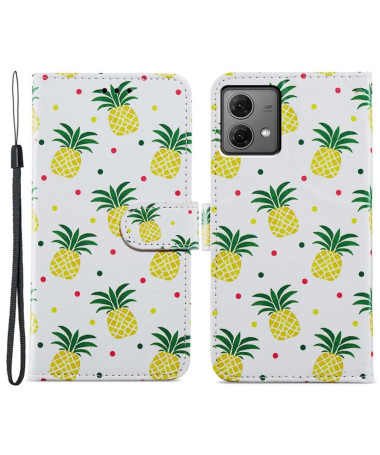 Housse Moto G84 5G Ananas