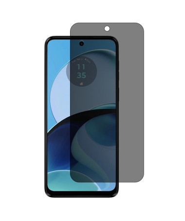 Protection d'écran Moto G14 verre trempé et filtre de confidentialité