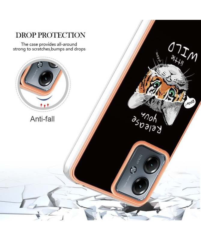 Coque Moto G14 Esprit Félin