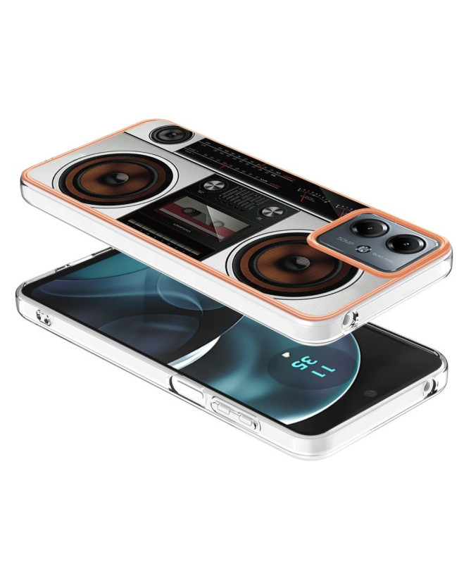 Coque Moto G14 Rétro Sound