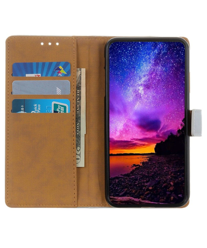 Housse Moto G24 / G04 simili cuir basique