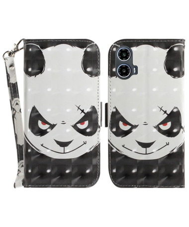 Housse Moto G04 / G24 Panda maléfique