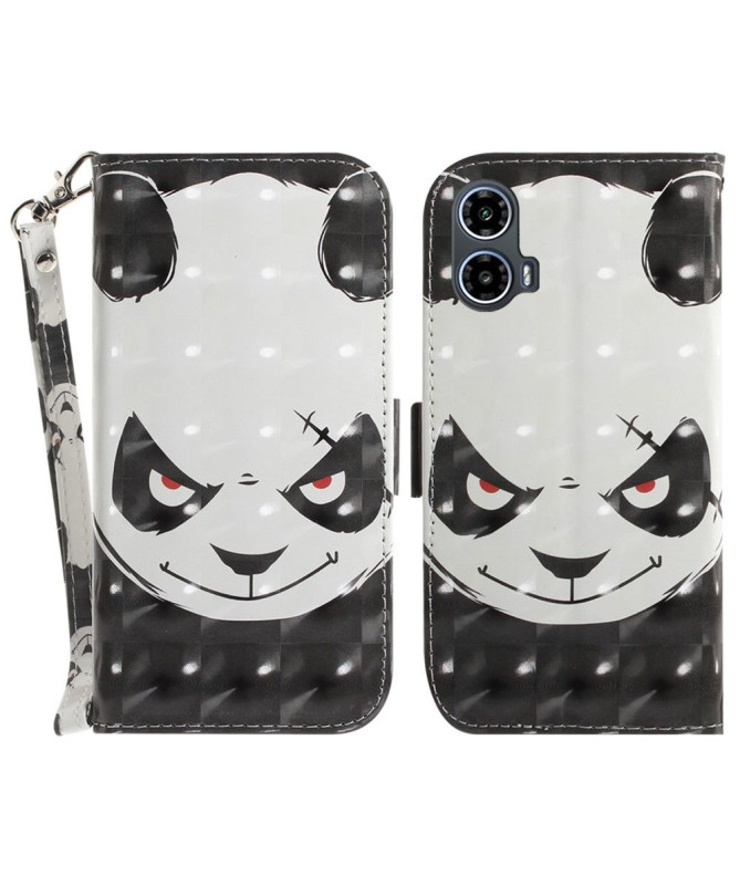 Housse Moto G04 / G24 Panda maléfique