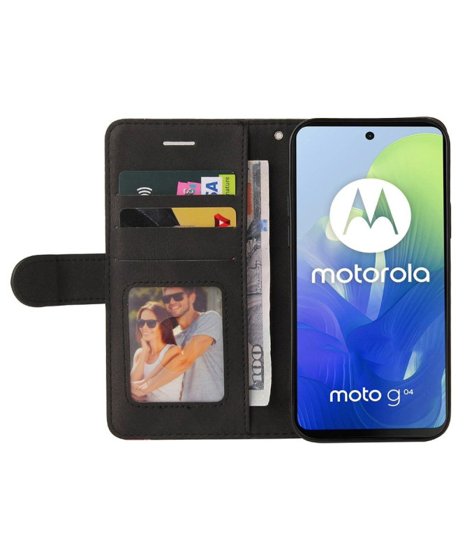 Housse Moto G24 / G04 Bicolore artistique