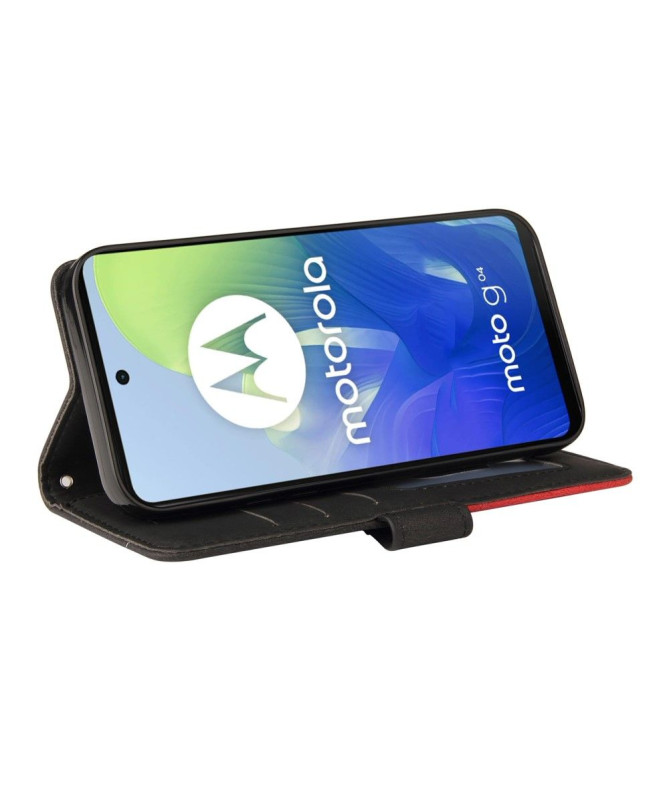 Housse Moto G24 / G04 Bicolore artistique