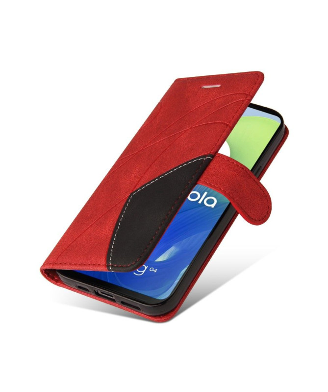 Housse Moto G24 / G04 Bicolore artistique