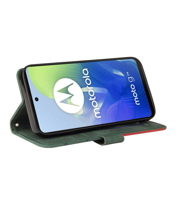 Housse Moto G24 / G04 Bicolore artistique