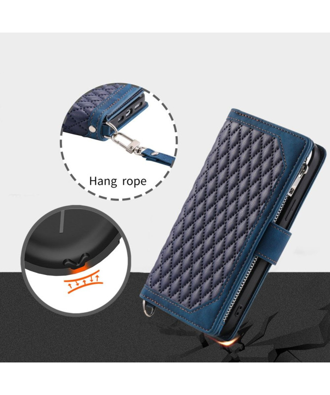 Étui à Fermeture Éclair Moto G85 5G Rembourré