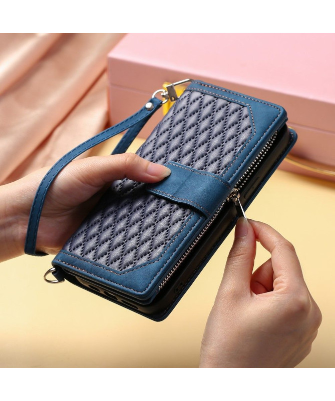 Étui à Fermeture Éclair Moto G85 5G Rembourré