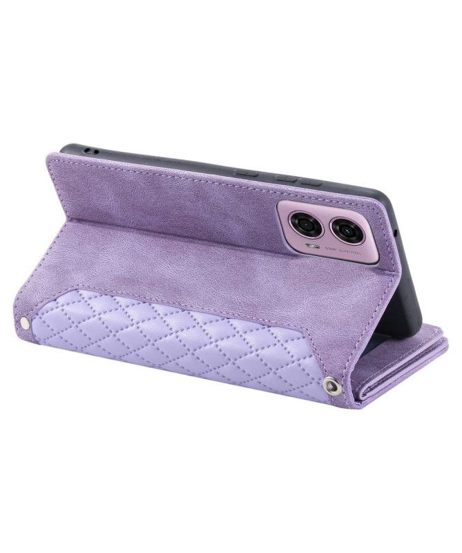 Étui à Fermeture Éclair Moto G85 5G Rembourré