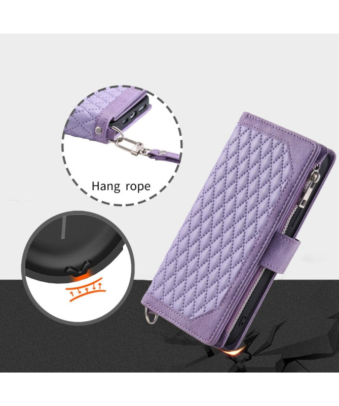 Étui à Fermeture Éclair Moto G85 5G Rembourré