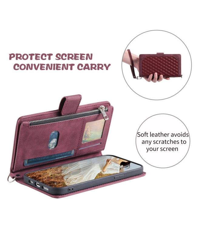 Étui à Fermeture Éclair Moto G85 5G Rembourré