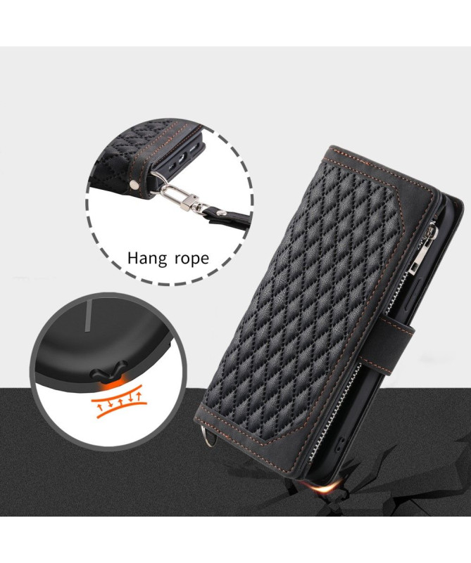 Étui à Fermeture Éclair Moto G85 5G Rembourré