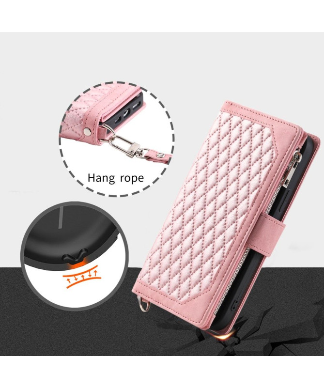 Étui à Fermeture Éclair Moto G85 5G Rembourré