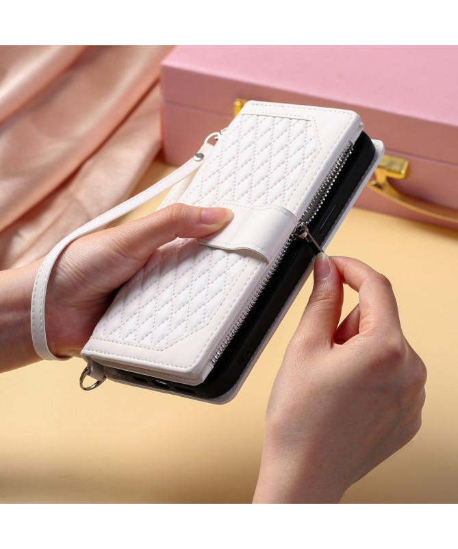 Étui à Fermeture Éclair Moto G85 5G Rembourré