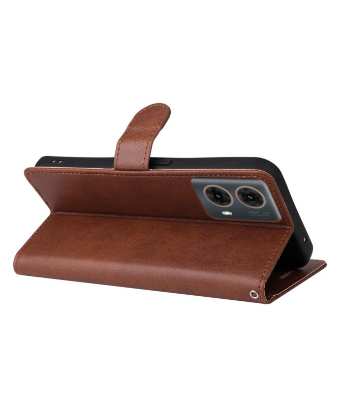 Housse Moto G85 5G Sylvette à lanière