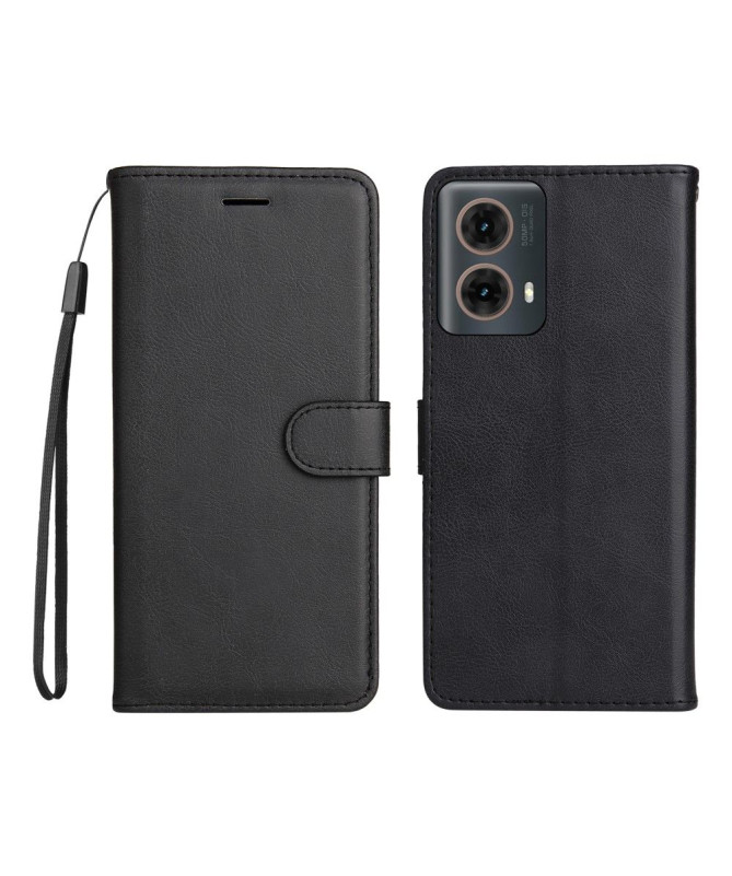 Housse Moto G85 5G Sylvette à lanière