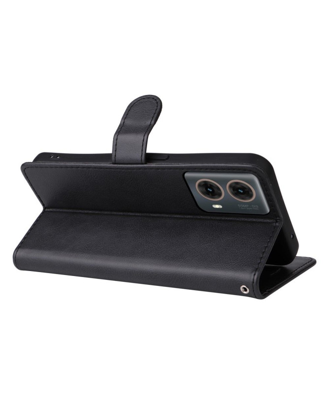 Housse Moto G85 5G Sylvette à lanière