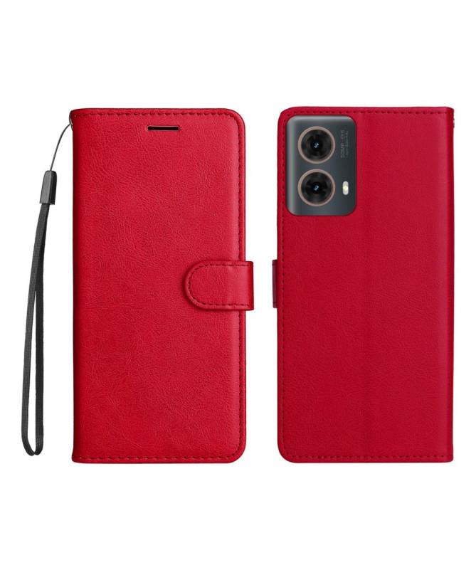 Housse Moto G85 5G Sylvette à lanière