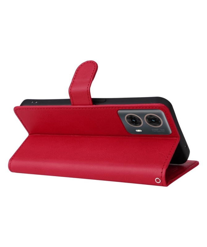 Housse Moto G85 5G Sylvette à lanière