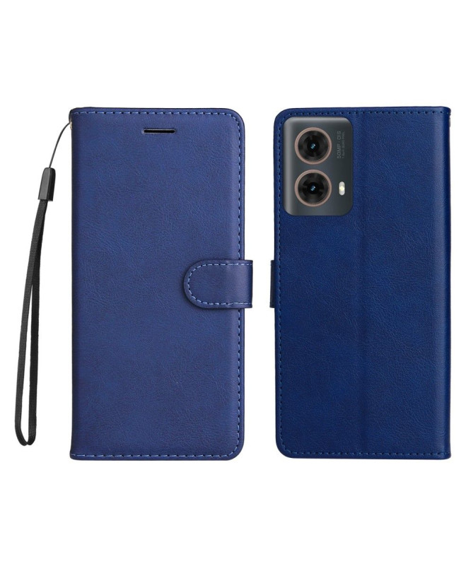Housse Moto G85 5G Sylvette à lanière