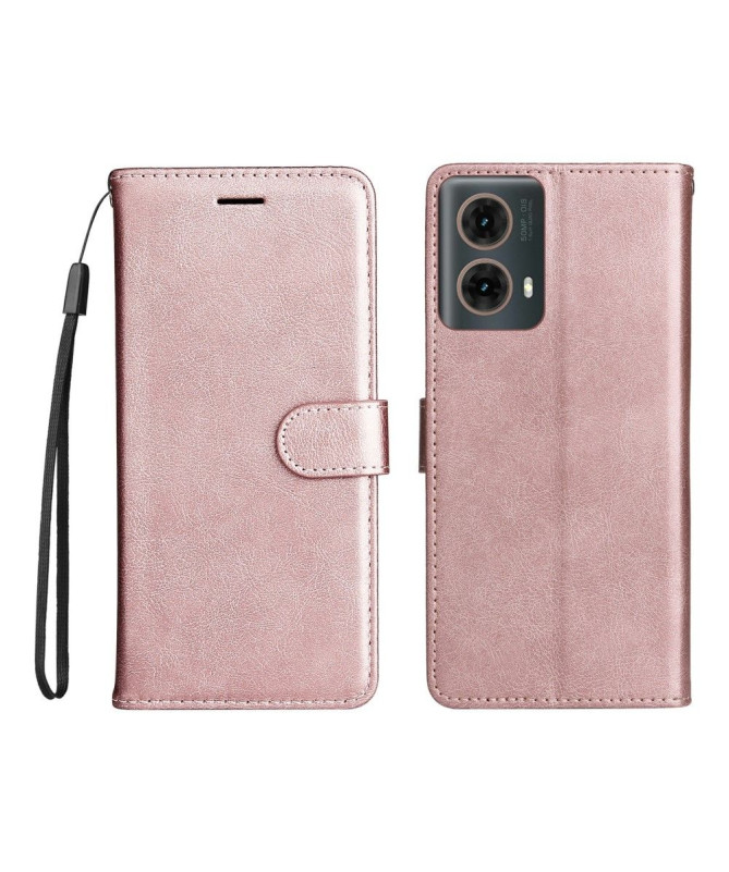 Housse Moto G85 5G Sylvette à lanière