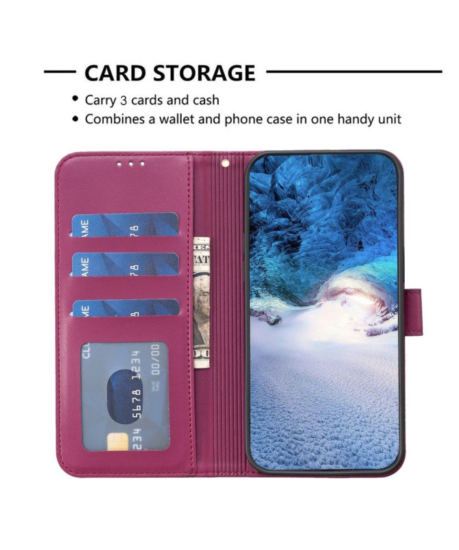 Étui Moto G85 5G avec Motif Trèfle