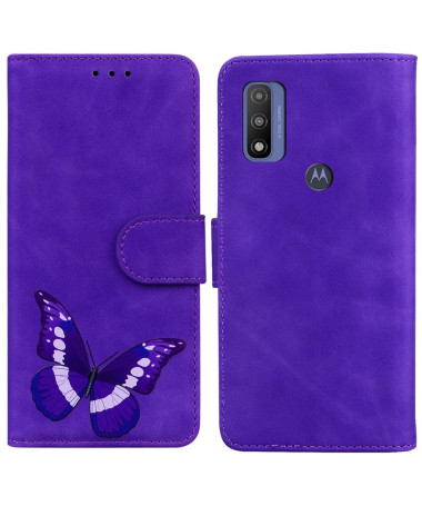 Housse Motorola Moto E40 / E30 / E20 Protection papillon coloré