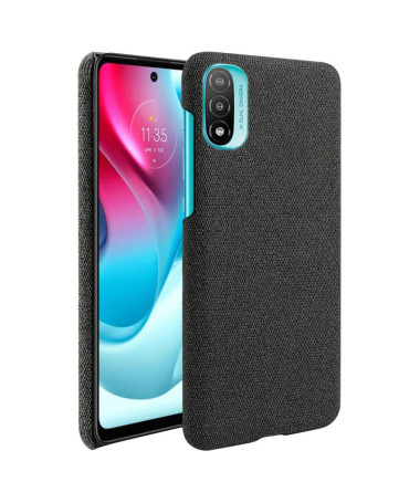 Coque Motorola Moto E20 / E30 / E40 revêtement tissu