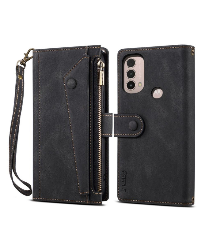 Housse Motorola Moto E20 / E30 / E40 Portefeuille Irène