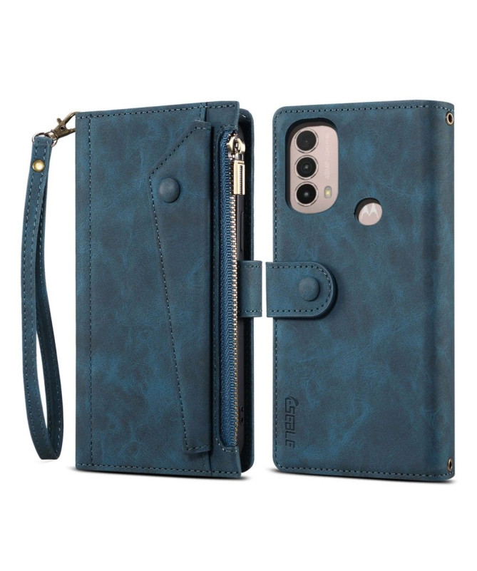 Housse Motorola Moto E20 / E30 / E40 Portefeuille Irène