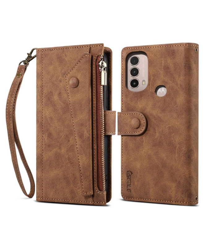 Housse Motorola Moto E20 / E30 / E40 Portefeuille Irène