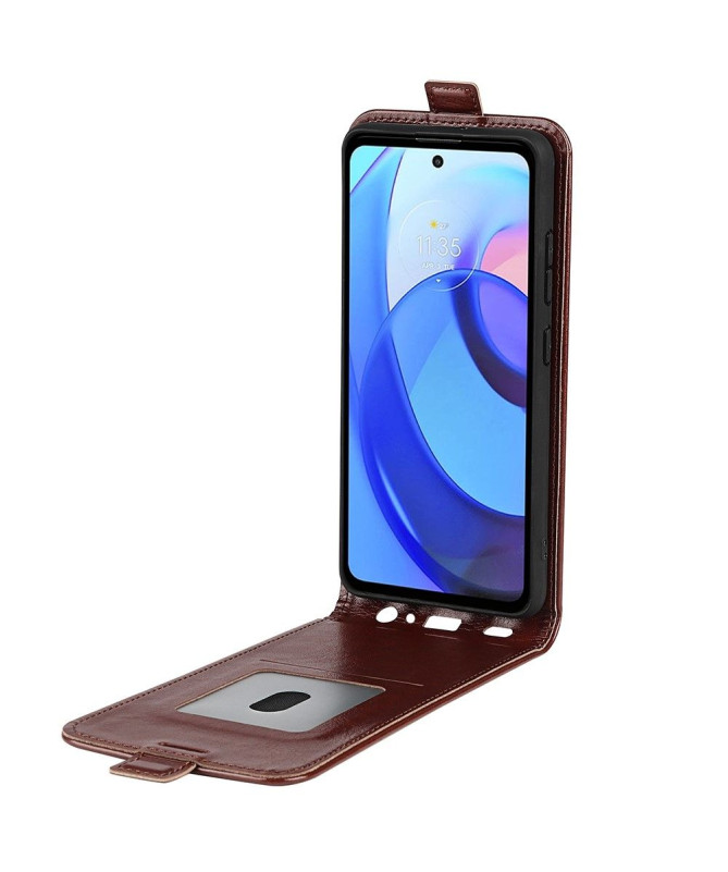 Housse Motorola Moto E20 / E30 / E40 simili cuir avec rabat vertical