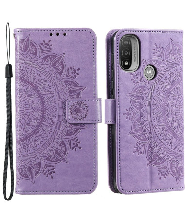 Housse Motorola Moto E20 / E30 / E40 Mandala Soleil