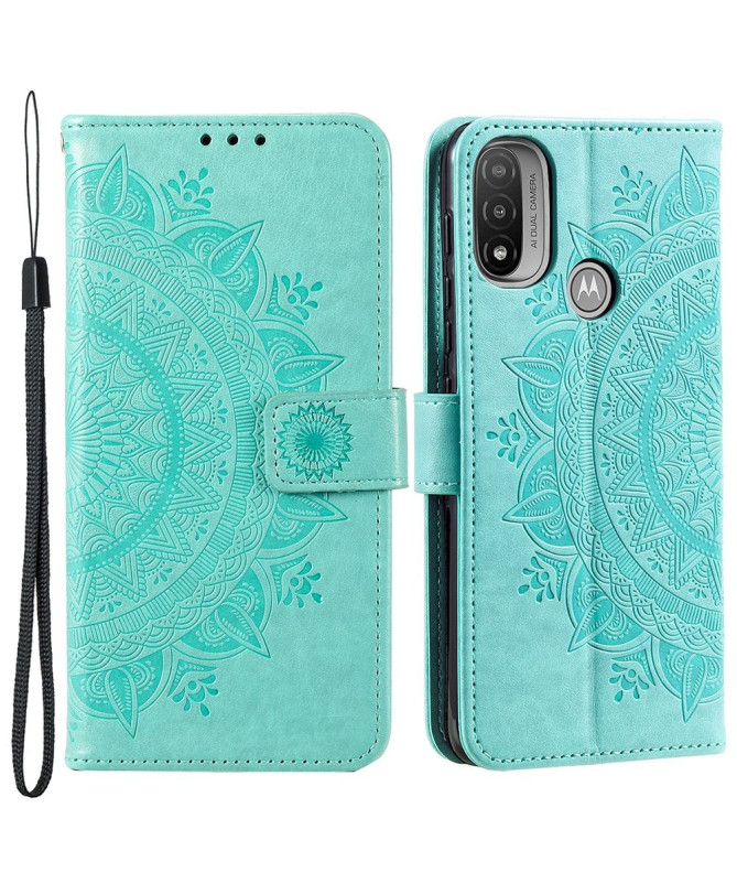 Housse Motorola Moto E20 / E30 / E40 Mandala Soleil
