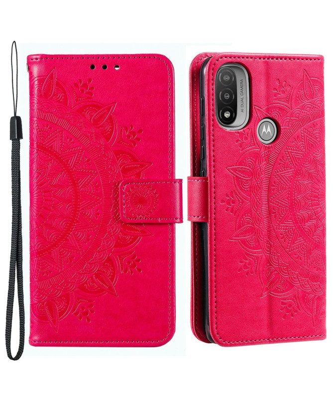 Housse Motorola Moto E20 / E30 / E40 Mandala Soleil