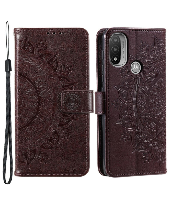 Housse Motorola Moto E20 / E30 / E40 Mandala Soleil