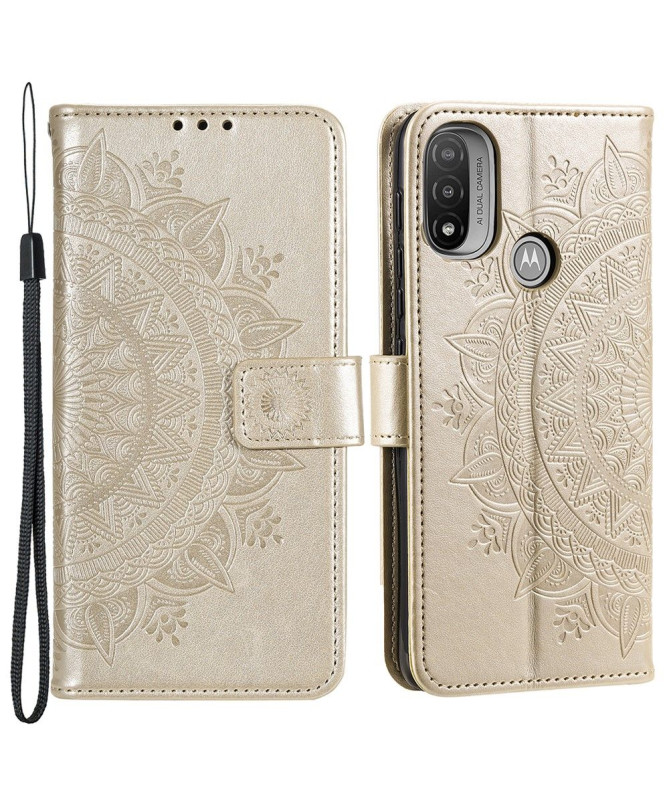 Housse Motorola Moto E20 / E30 / E40 Mandala Soleil
