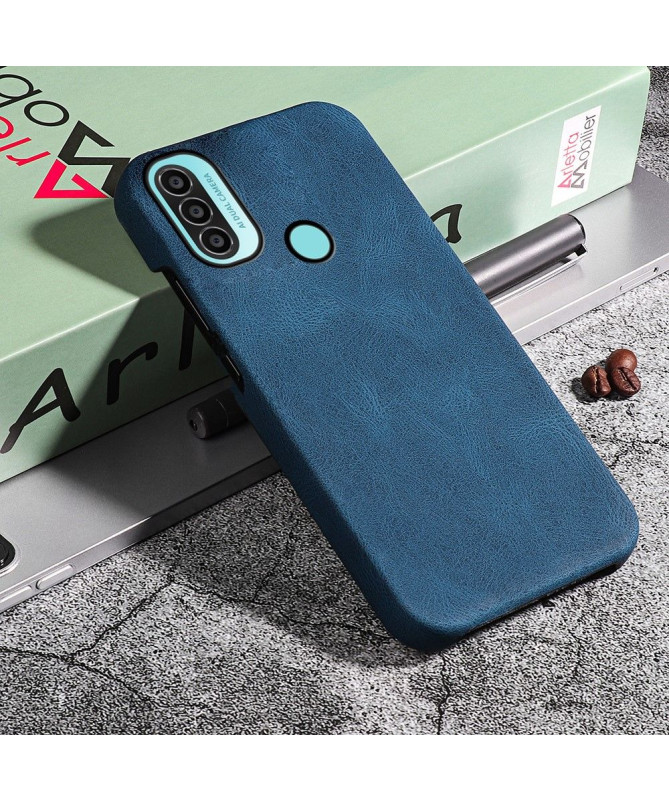 Coque Motorola Moto E20 / E30 / E40 imitation cuir