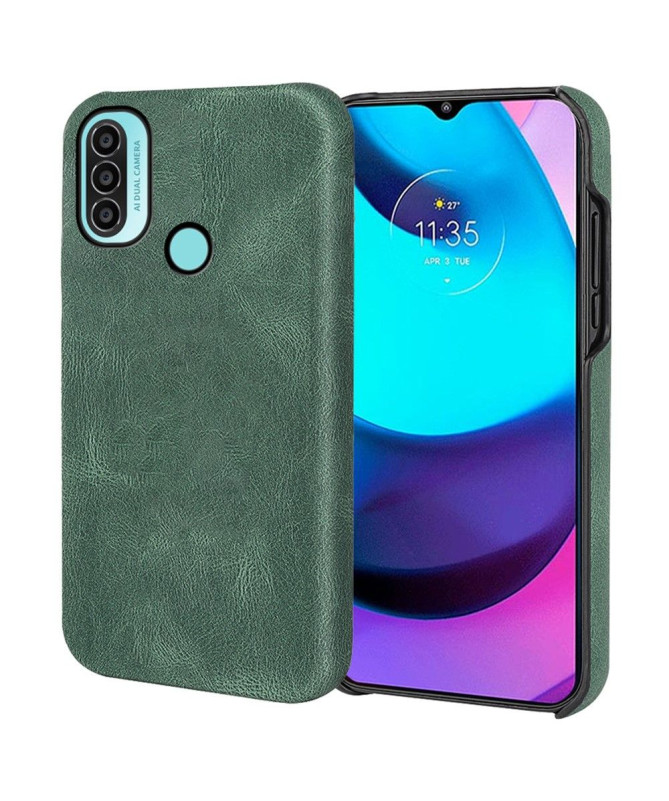 Coque Motorola Moto E20 / E30 / E40 imitation cuir