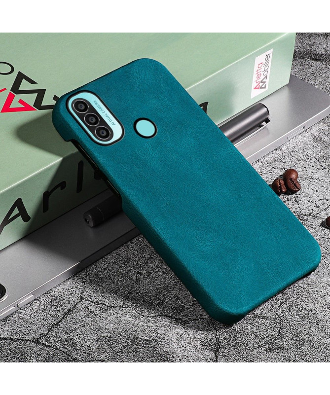 Coque Motorola Moto E20 / E30 / E40 imitation cuir