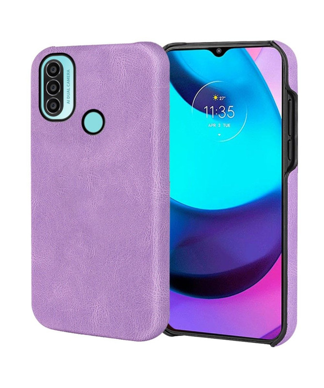 Coque Motorola Moto E20 / E30 / E40 imitation cuir